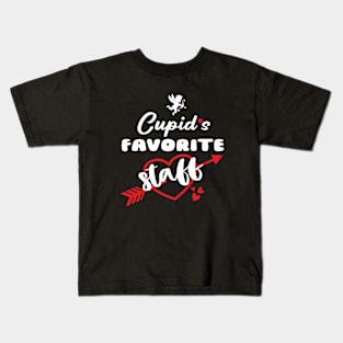 Cupid's Favorite Staff Kids T-Shirt